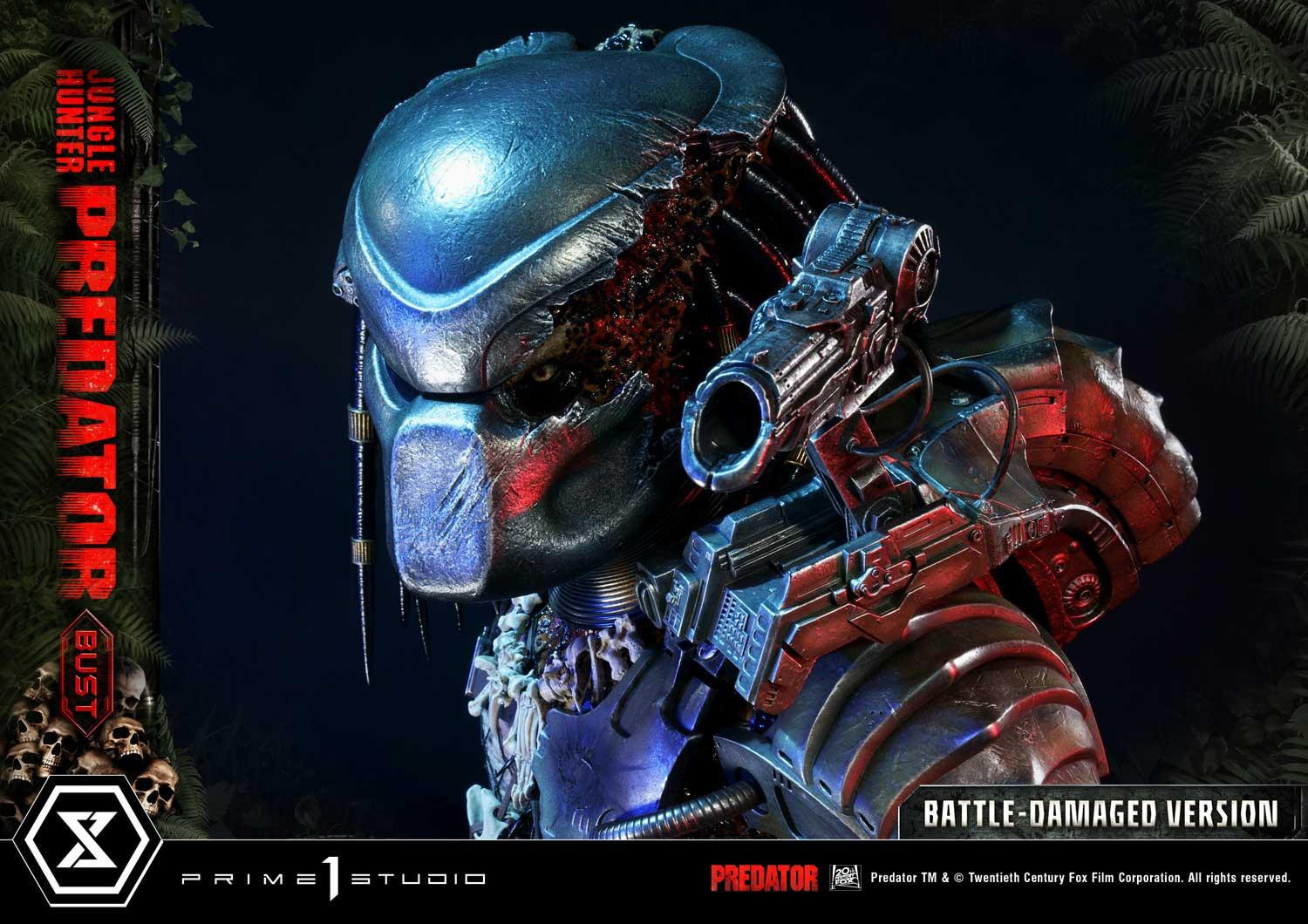 Predator - Bust - Premium Bust  (PBPR-03) - 1/3 - Battle-damaged Version (Prime 1 Studio) photo 33
