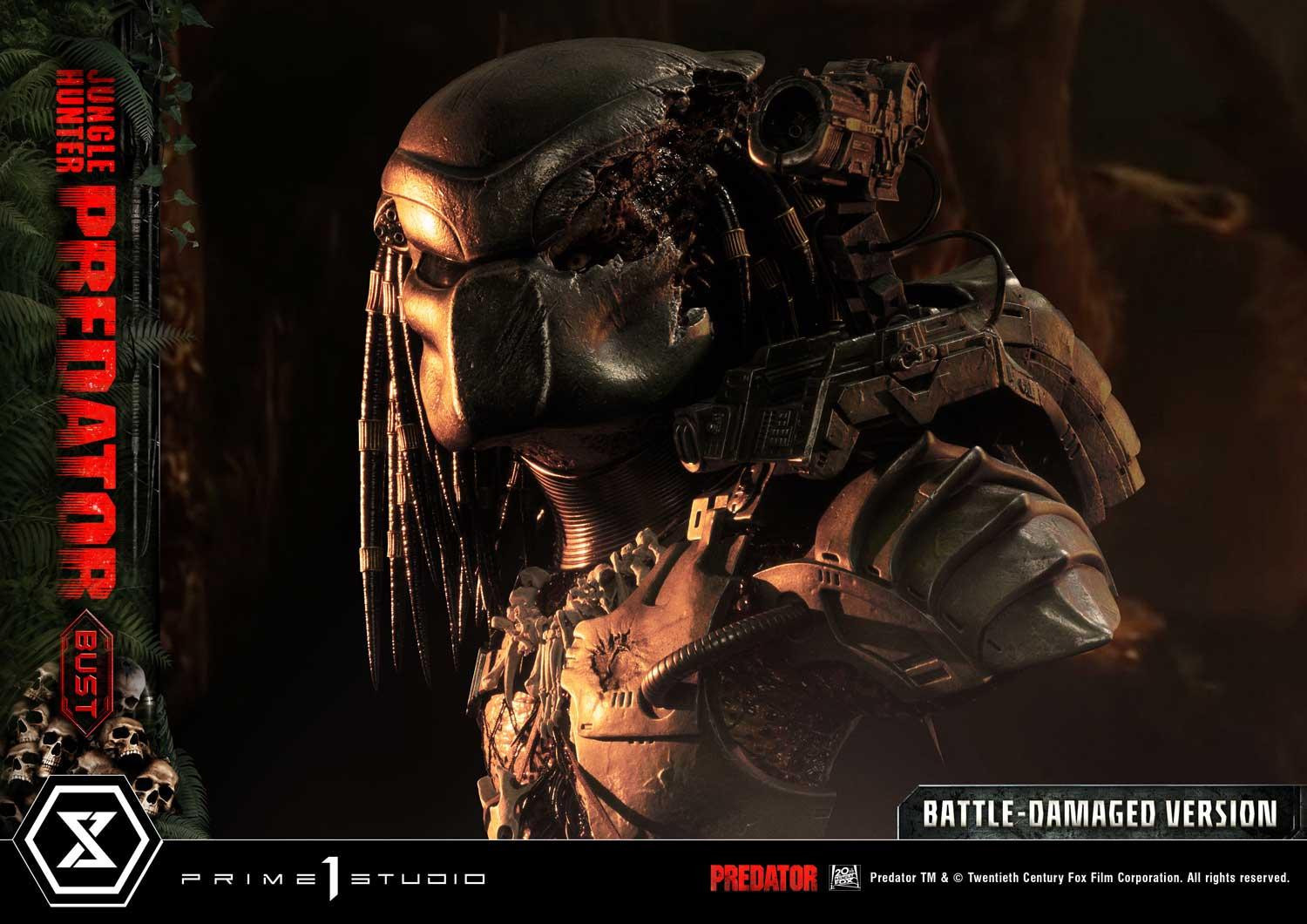 Predator - Bust - Premium Bust  (PBPR-03) - 1/3 - Battle-damaged Version (Prime 1 Studio) photo 34