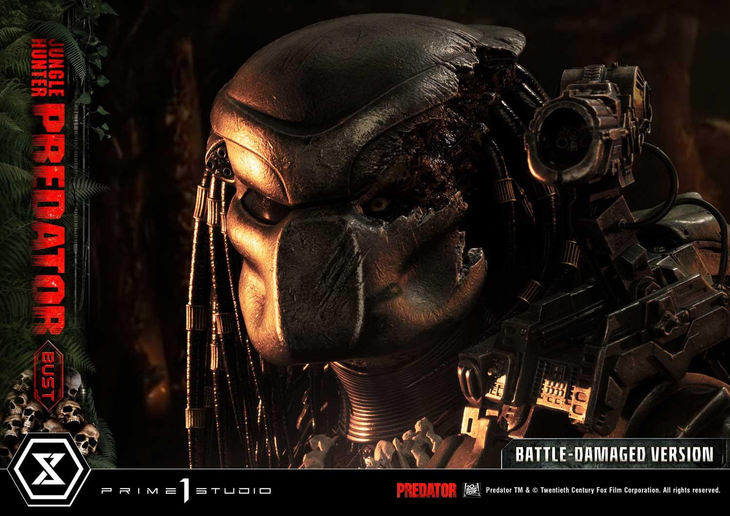 Predator - Bust - Premium Bust  (PBPR-03) - 1/3 - Battle-damaged Version (Prime 1 Studio) photo 35