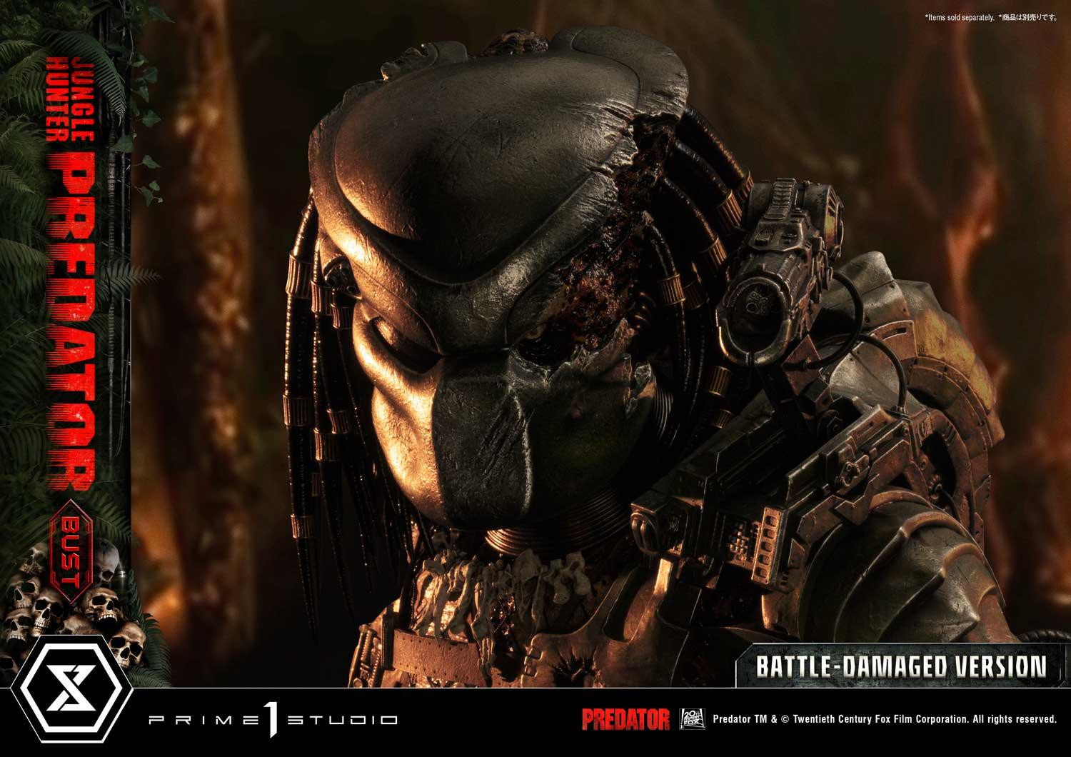 Predator - Bust - Premium Bust  (PBPR-03) - 1/3 - Battle-damaged Version (Prime 1 Studio) photo 36