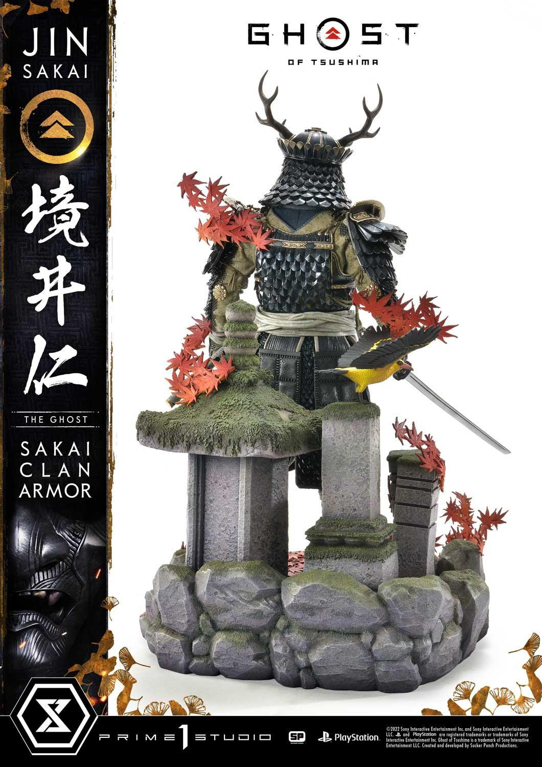 Ghost of Tsushima - Sakai Jin - Ultimate Premium Masterline (UPMGHOT-02DXS) - 1/4 - Sakai Clan Armor, DX Bonus Version (Prime 1 Studio) photo 2