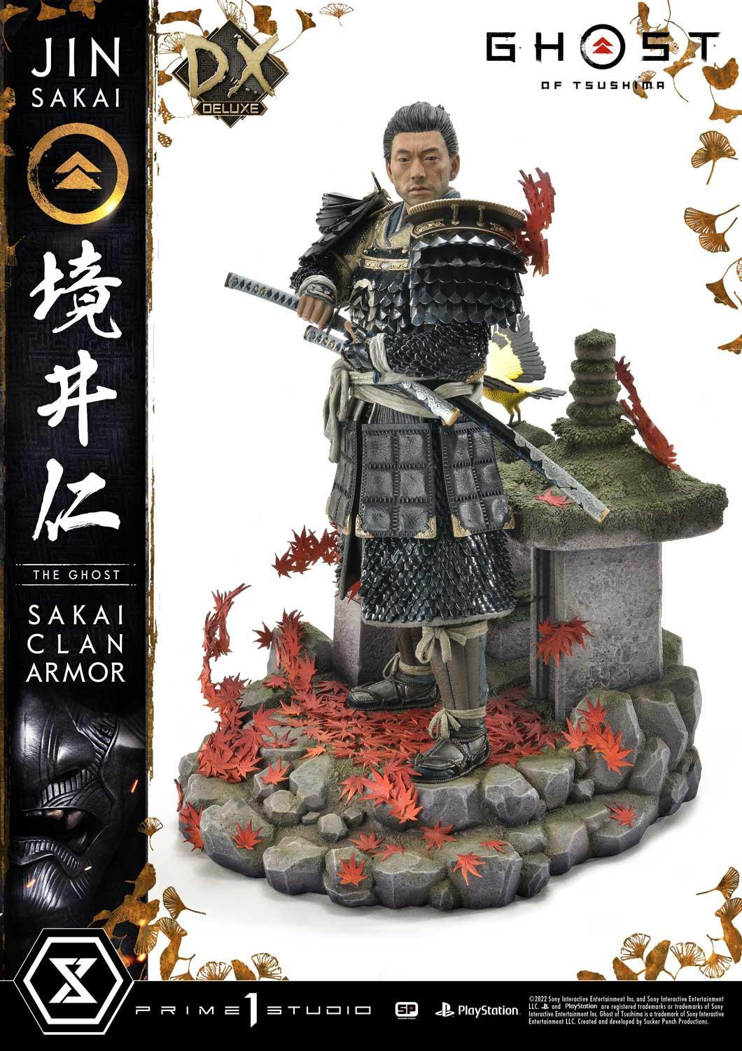 Ghost of Tsushima - Sakai Jin - Ultimate Premium Masterline (UPMGHOT-02DXS) - 1/4 - Sakai Clan Armor, DX Bonus Version (Prime 1 Studio) photo 3