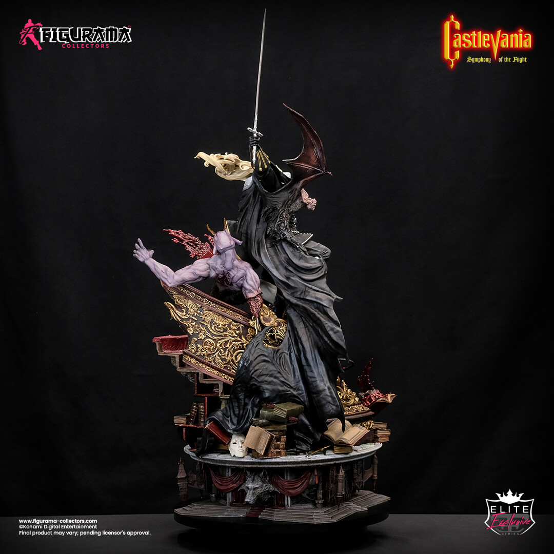 Akumajou Dracula X: Gekka no Yasoukyoku - Alucard - Richter Belmont - Elite Exclusive Statue - 1/6 (Figurama Collectors)