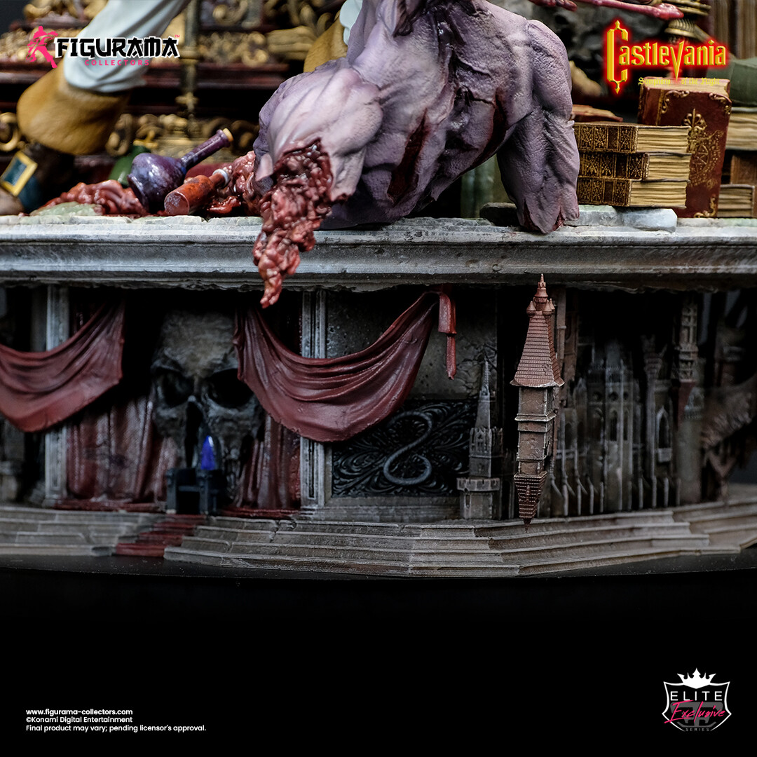 Akumajou Dracula X: Gekka no Yasoukyoku - Alucard - Richter Belmont - Elite Exclusive Statue - 1/6 (Figurama Collectors) photo 4