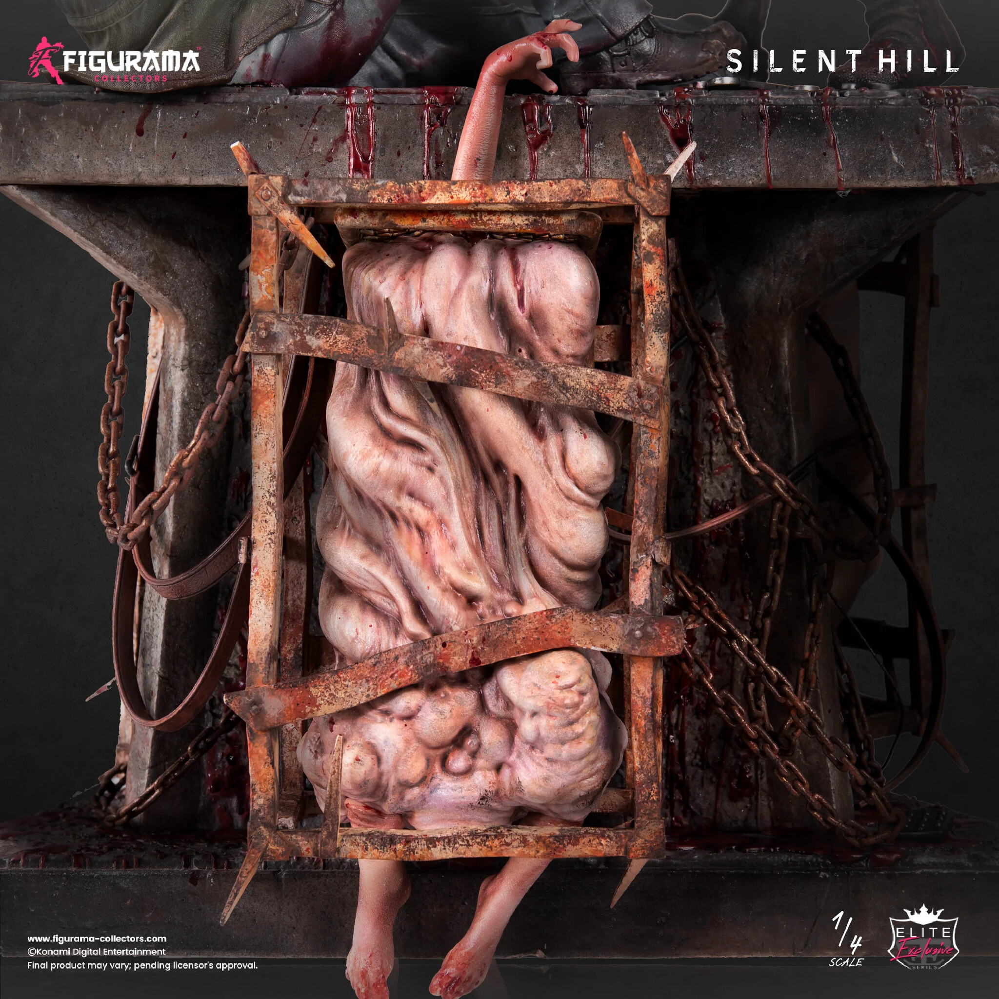 Silent Hill 2 - James Sunderland - Red Pyramid Thing - Elite Exclusive Statue - 1/4 (Figurama Collectors) photo 2