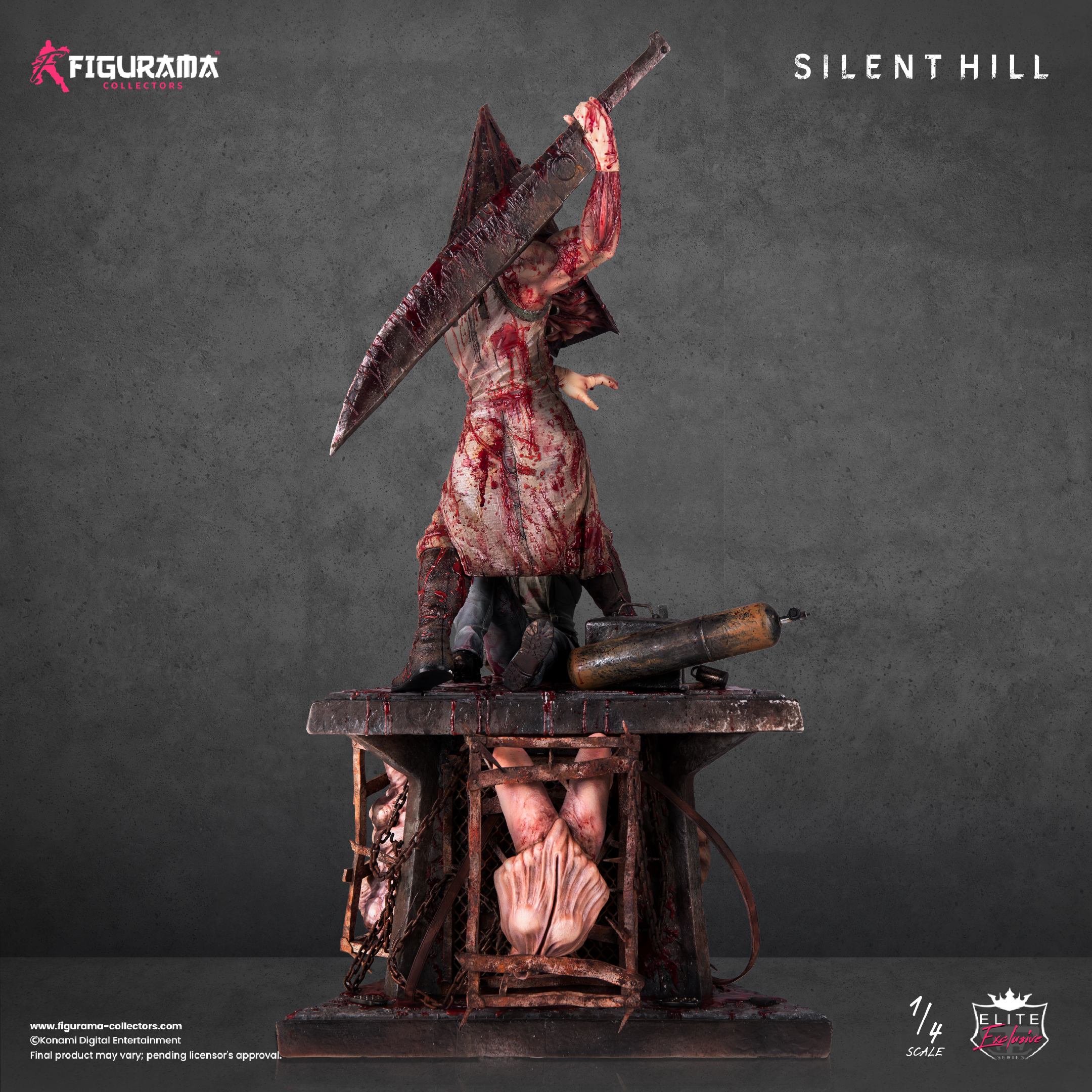 Silent Hill 2 - James Sunderland - Red Pyramid Thing - Elite Exclusive Statue - 1/4 (Figurama Collectors) photo 3