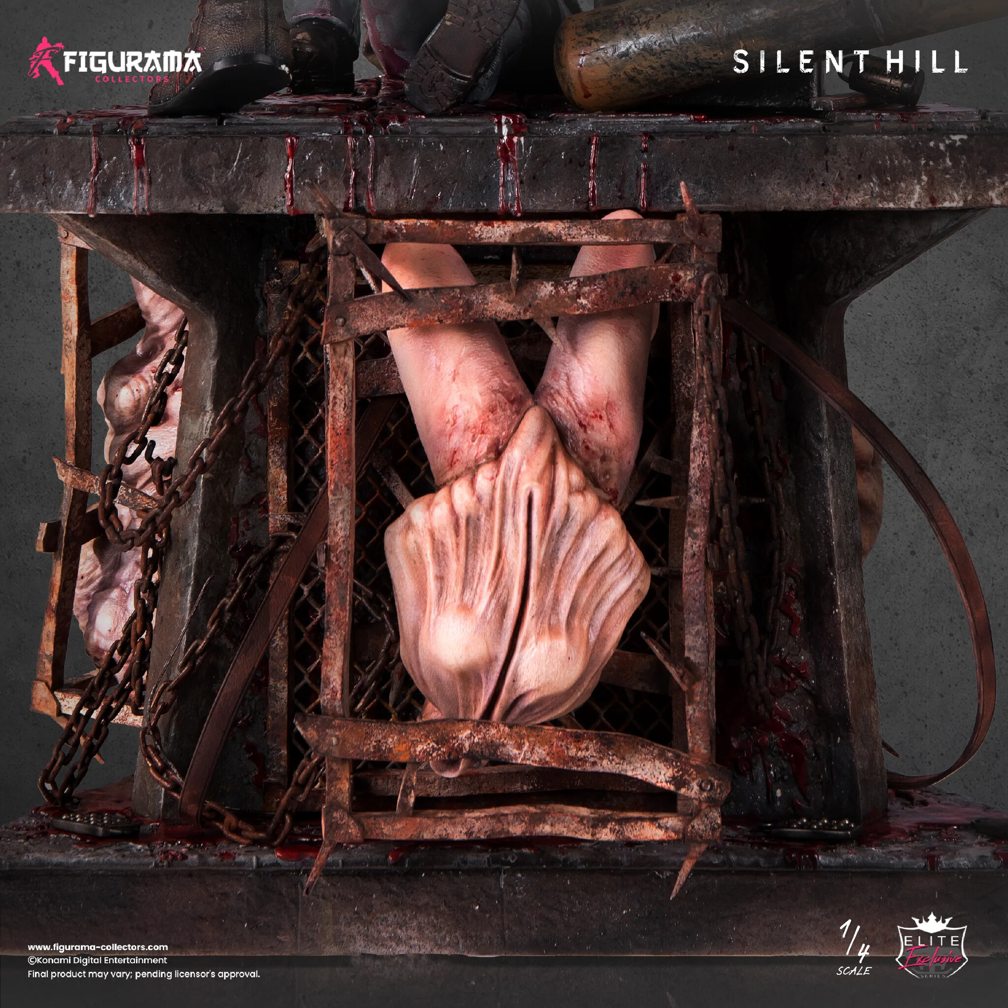 Silent Hill 2 - James Sunderland - Red Pyramid Thing - Elite Exclusive Statue - 1/4 (Figurama Collectors) photo 6