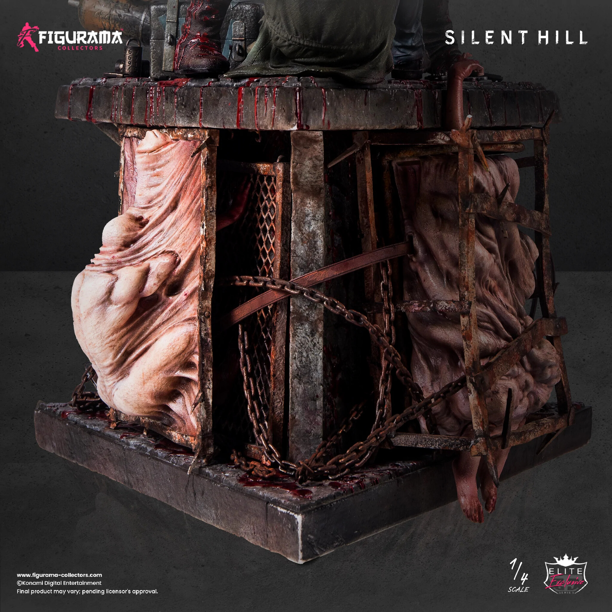 Silent Hill 2 - James Sunderland - Red Pyramid Thing - Elite Exclusive Statue - 1/4 (Figurama Collectors) photo 8