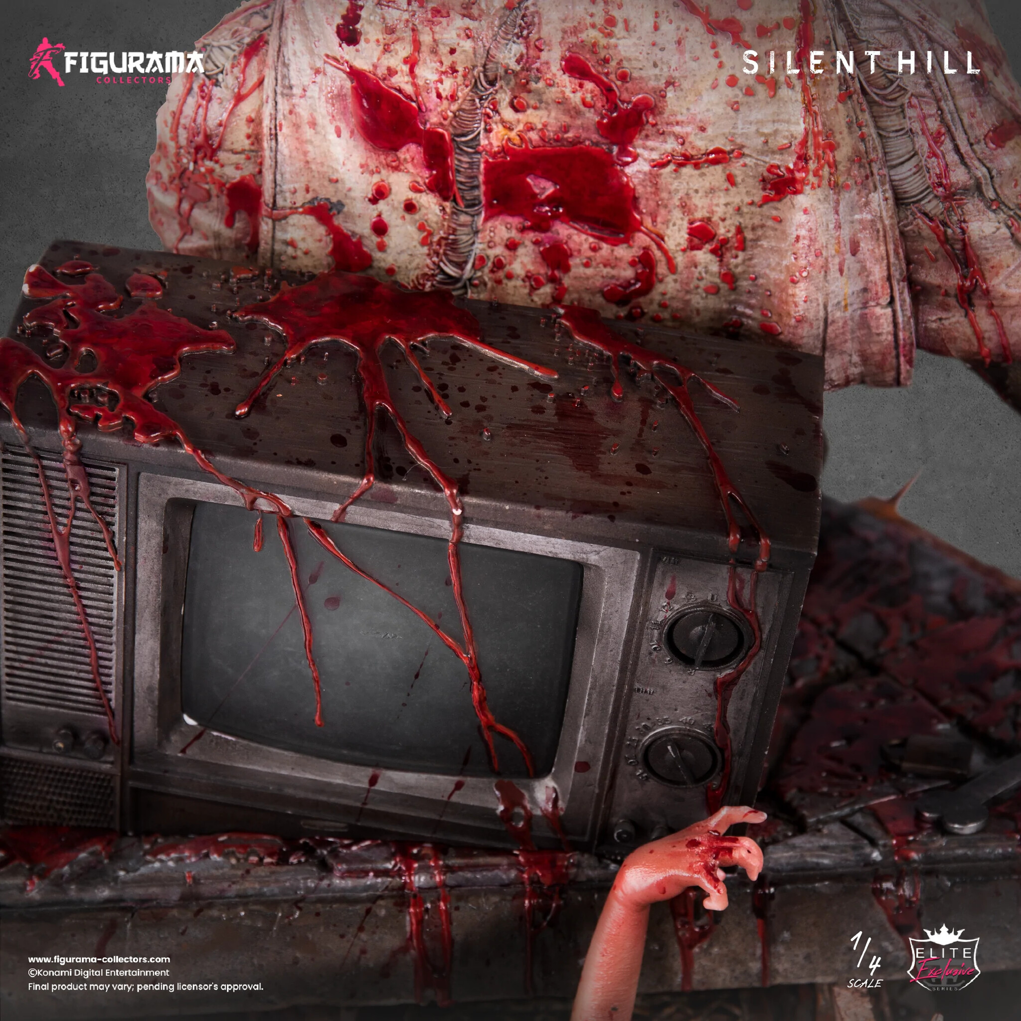 Silent Hill 2 - James Sunderland - Red Pyramid Thing - Elite Exclusive Statue - 1/4 (Figurama Collectors) photo 9