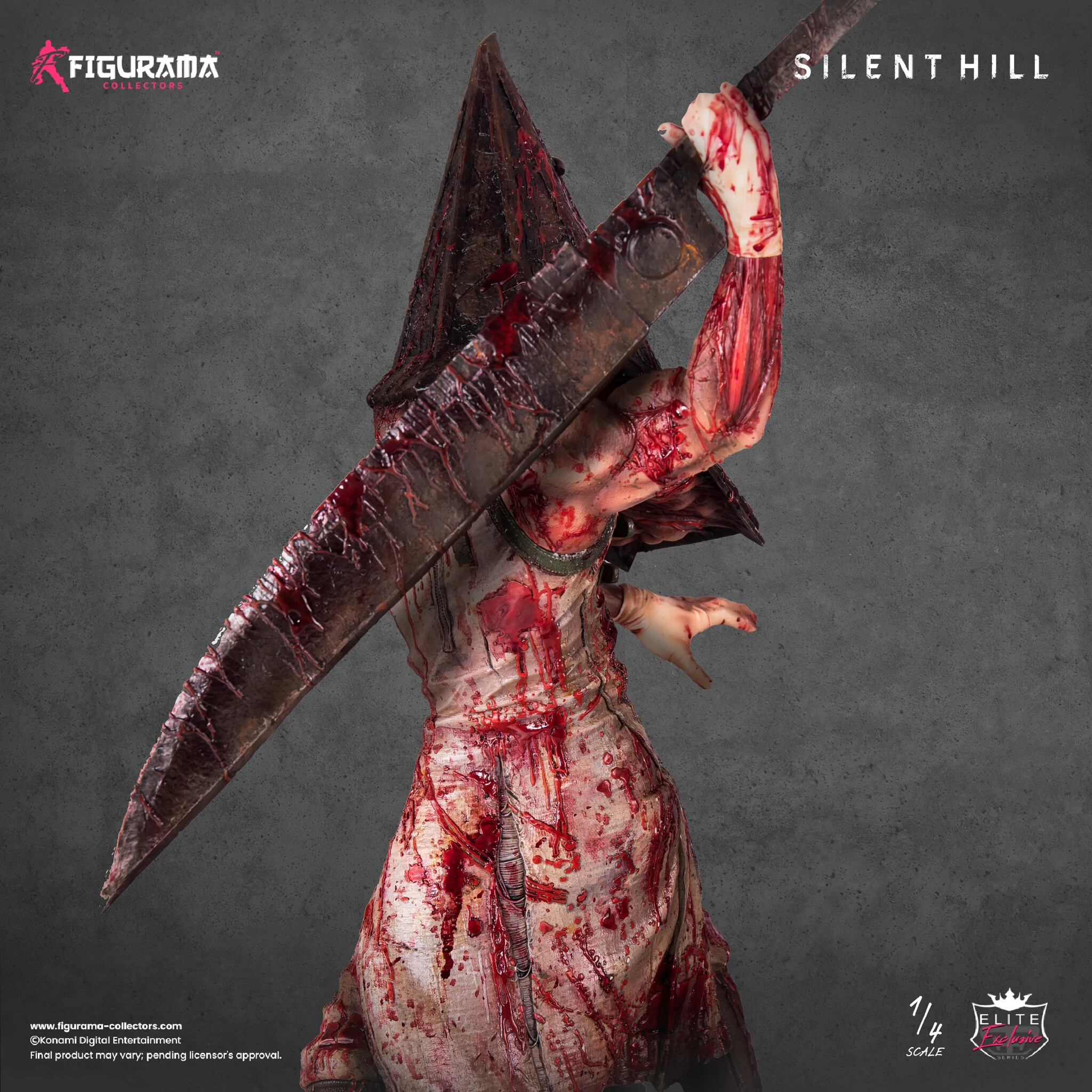 Silent Hill 2 - James Sunderland - Red Pyramid Thing - Elite Exclusive Statue - 1/4 (Figurama Collectors) photo 11