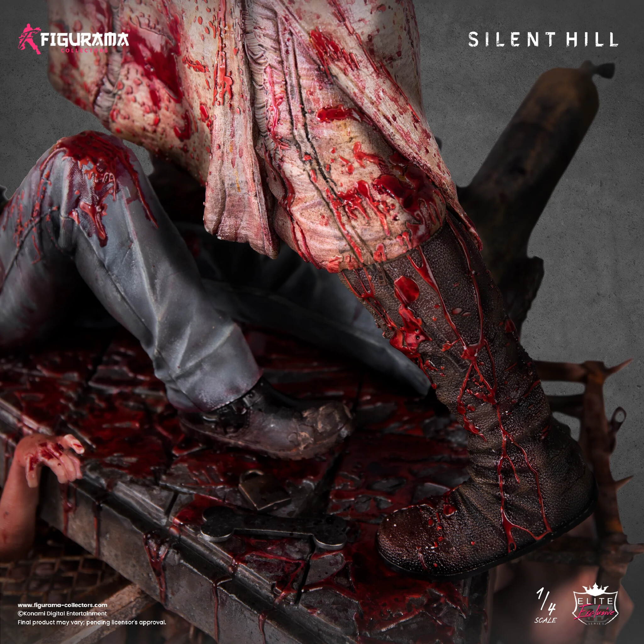 Silent Hill 2 - James Sunderland - Red Pyramid Thing - Elite Exclusive Statue - 1/4 (Figurama Collectors) photo 12
