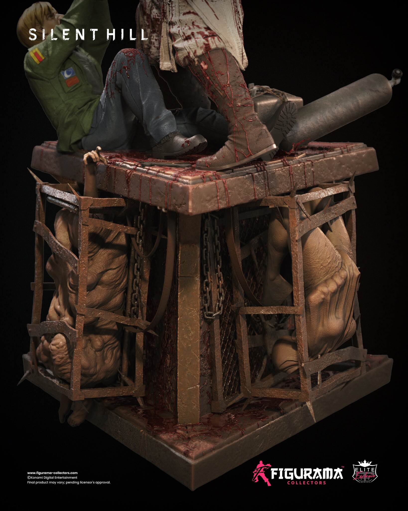 Silent Hill 2 - James Sunderland - Red Pyramid Thing - Elite Exclusive Statue - 1/4 (Figurama Collectors) photo 20