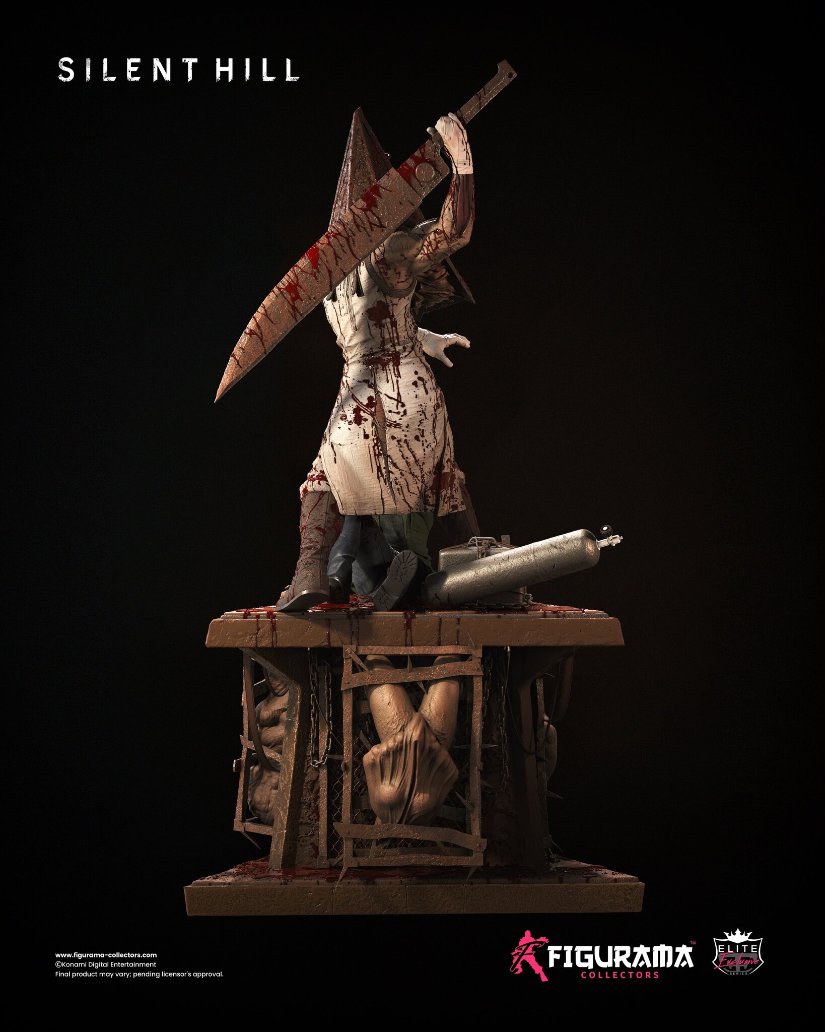 Silent Hill 2 - James Sunderland - Red Pyramid Thing - Elite Exclusive Statue - 1/4 (Figurama Collectors) photo 22