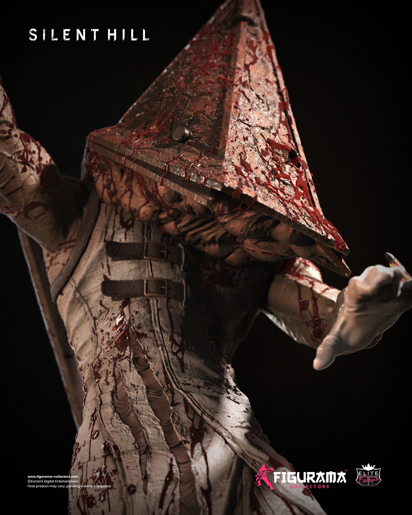 Silent Hill 2 - James Sunderland - Red Pyramid Thing - Elite Exclusive Statue - 1/4 (Figurama Collectors) photo 26