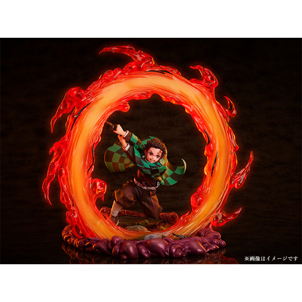 TV Anime Kimetsu no Yaiba Mugen Ressha Hen - Kamado Tanjirou - 1/8 - Hinokami Kagura Hekira no Ten (Aniplex, Wing) photo 3