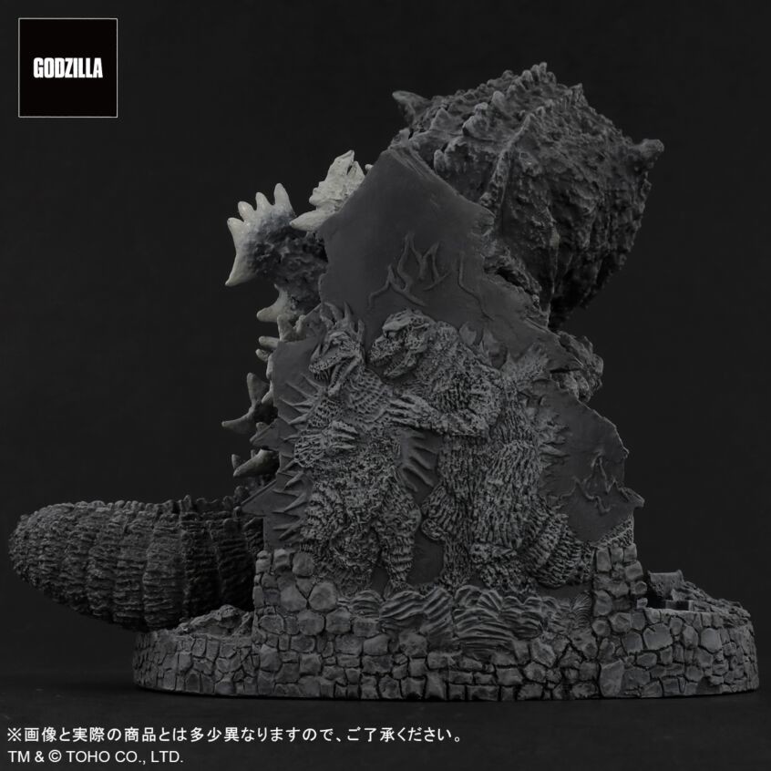 Gojira no Gyakushuu - Gojira - DefoReal Series - Osaka Castle Diorama Set (Plex, X-Plus) photo 3