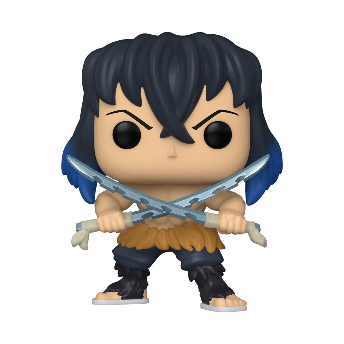 Kimetsu no Yaiba - Hashibira Inosuke - POP! & Tee - POP! Animation  (1057) - POP! Vinyl - Unmasked (Funko Toys)