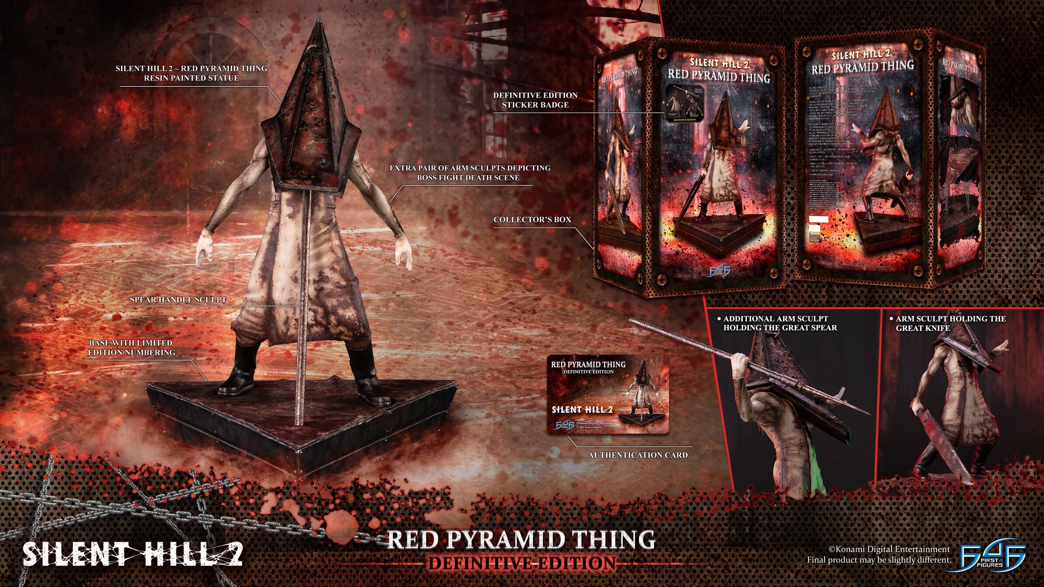 Silent Hill 2 - Red Pyramid Thing - 1/6 - Definitive Edition (First 4 Figures) photo 12