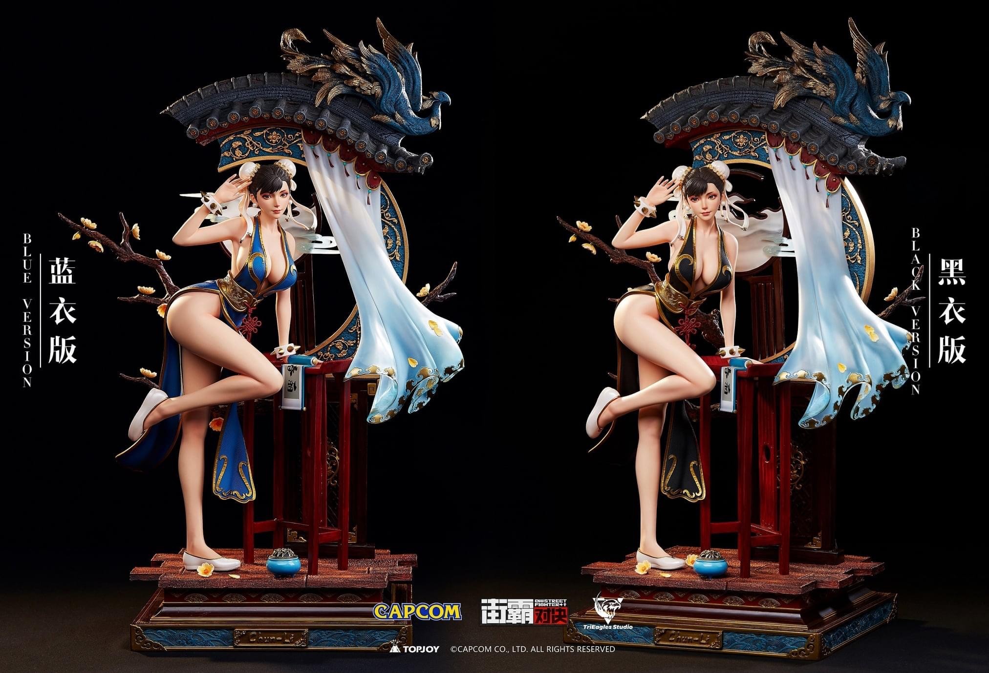 Street Fighter: Duel - Chun-Li - Crystal Series - 1/4 - Blue (TriEagles Studio) photo 5