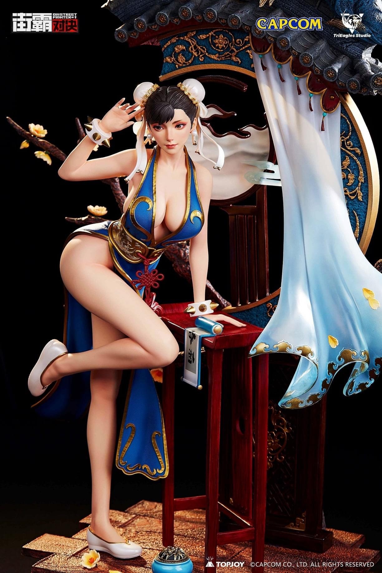 Street Fighter: Duel - Chun-Li - Crystal Series - 1/4 - Blue (TriEagles Studio) photo 7