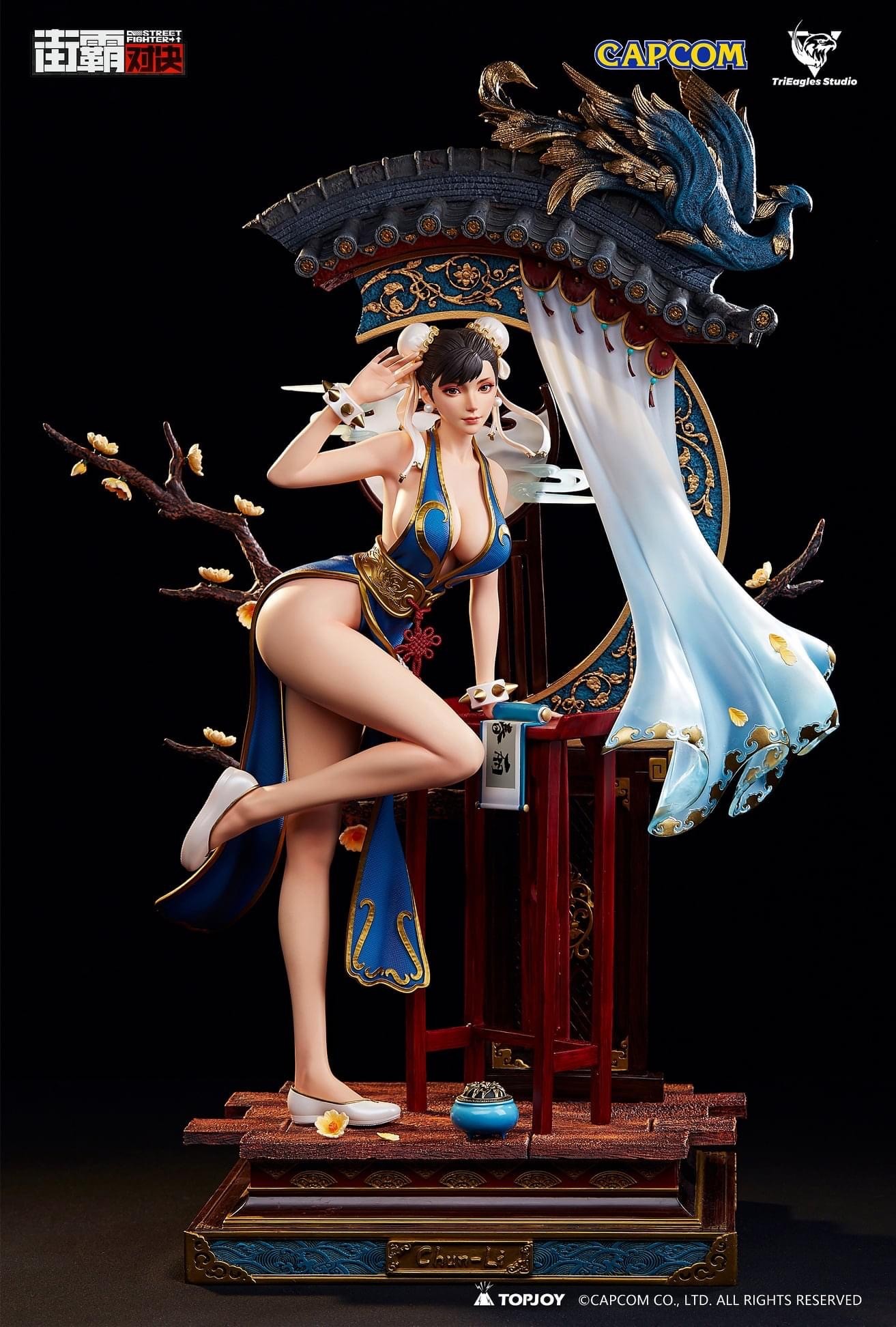 Street Fighter: Duel - Chun-Li - Crystal Series - 1/4 - Blue (TriEagles Studio) photo 8