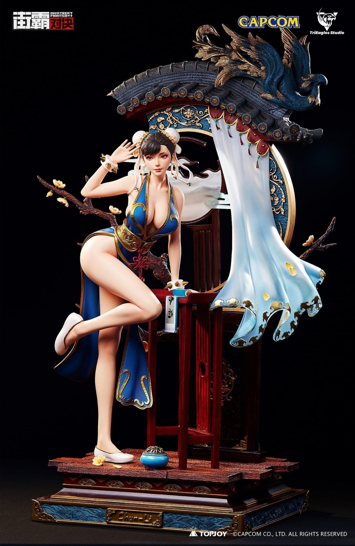Street Fighter: Duel - Chun-Li - Crystal Series - 1/4 - Blue (TriEagles Studio) photo 9