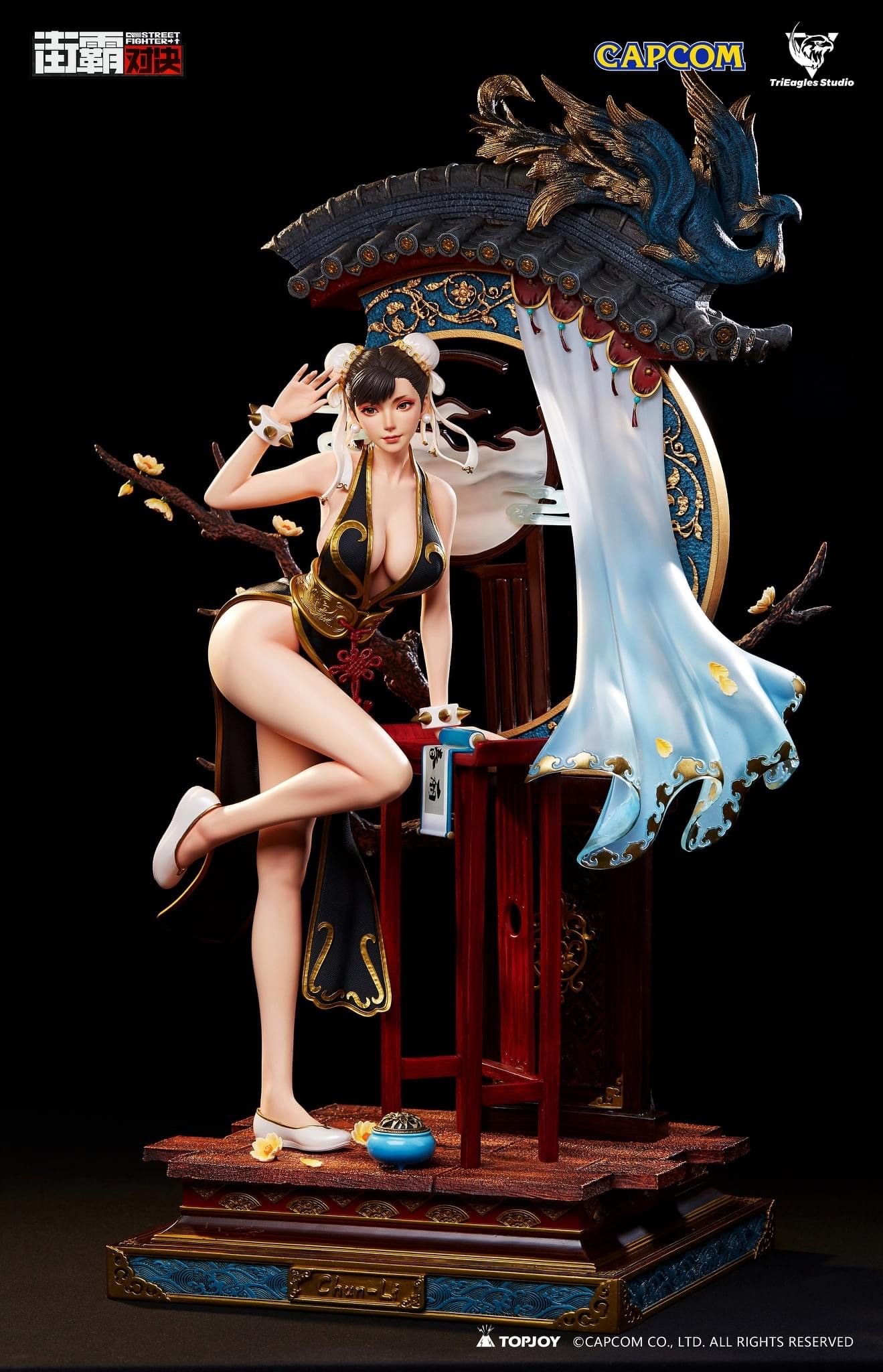 Street Fighter: Duel - Chun-Li - Crystal Series - 1/4 - Black (TriEagles Studio) photo 2