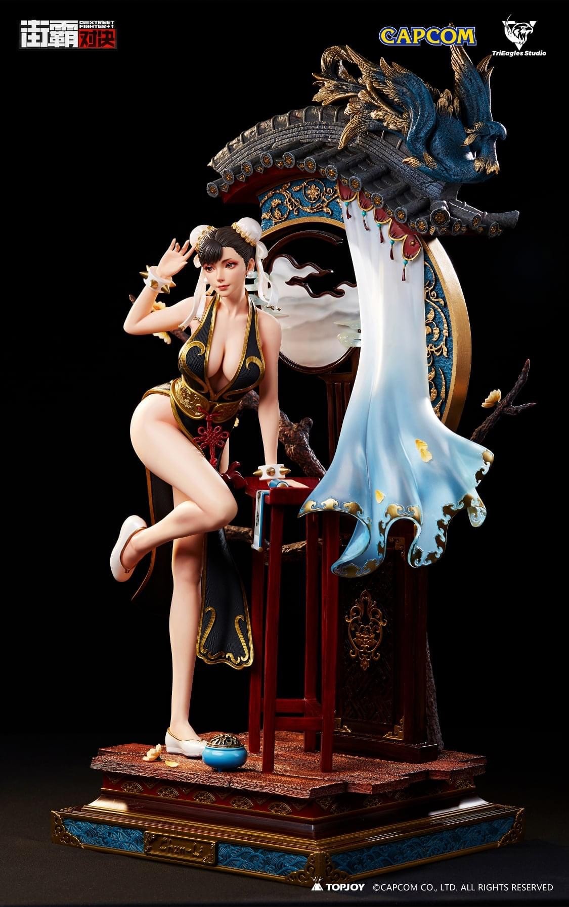 Street Fighter: Duel - Chun-Li - Crystal Series - 1/4 - Black (TriEagles Studio) photo 4