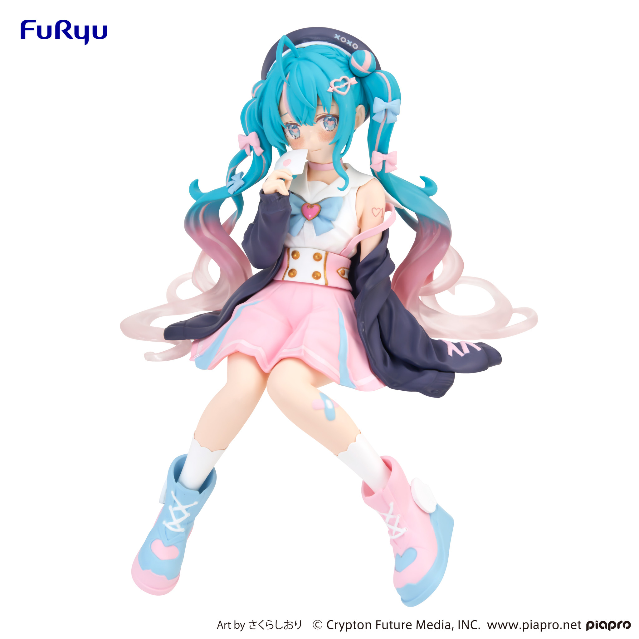 Piapro Characters - Hatsune Miku - Noodle Stopper Figure - Koisuru Sailor Fuku (FuRyu) photo 2