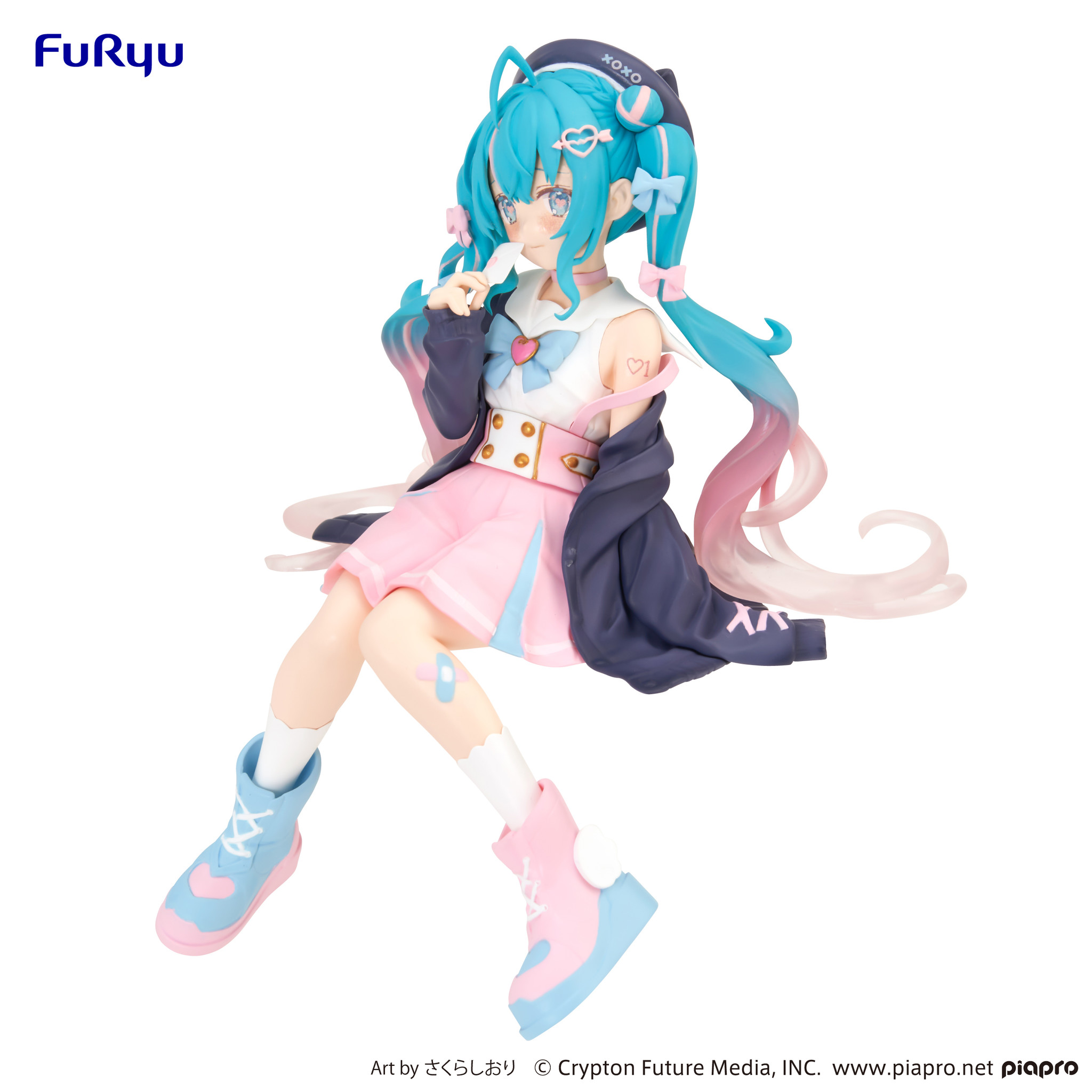 Piapro Characters - Hatsune Miku - Noodle Stopper Figure - Koisuru Sailor Fuku (FuRyu) photo 3