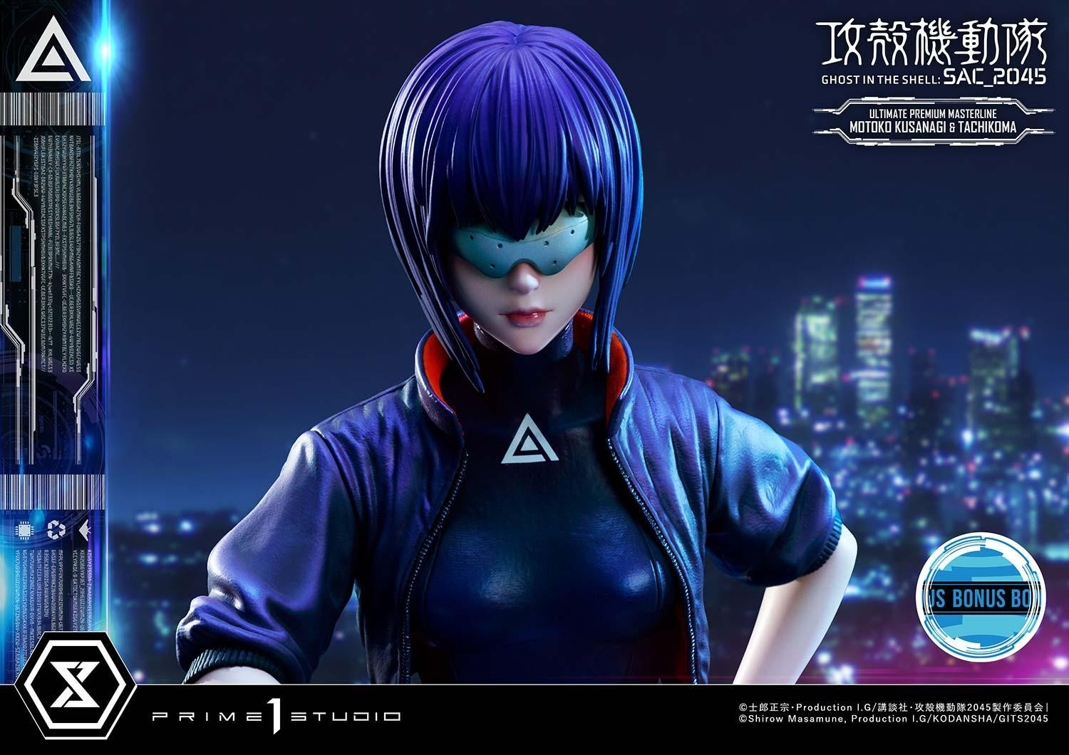 Koukaku Kidotai: SAC_2045 - Kusanagi Motoko - Tachikoma - Ultimate Premium Masterline  (UPMGITS-01S) - 1/4 - Bonus Version (Prime 1 Studio) photo 38