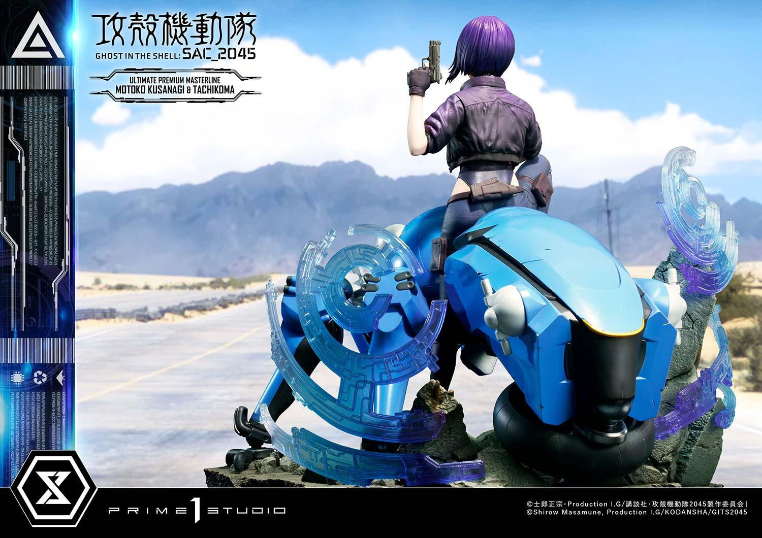 Koukaku Kidotai: SAC_2045 - Kusanagi Motoko - Tachikoma - Ultimate Premium Masterline  (UPMGITS-01S) - 1/4 - Bonus Version (Prime 1 Studio) photo 55