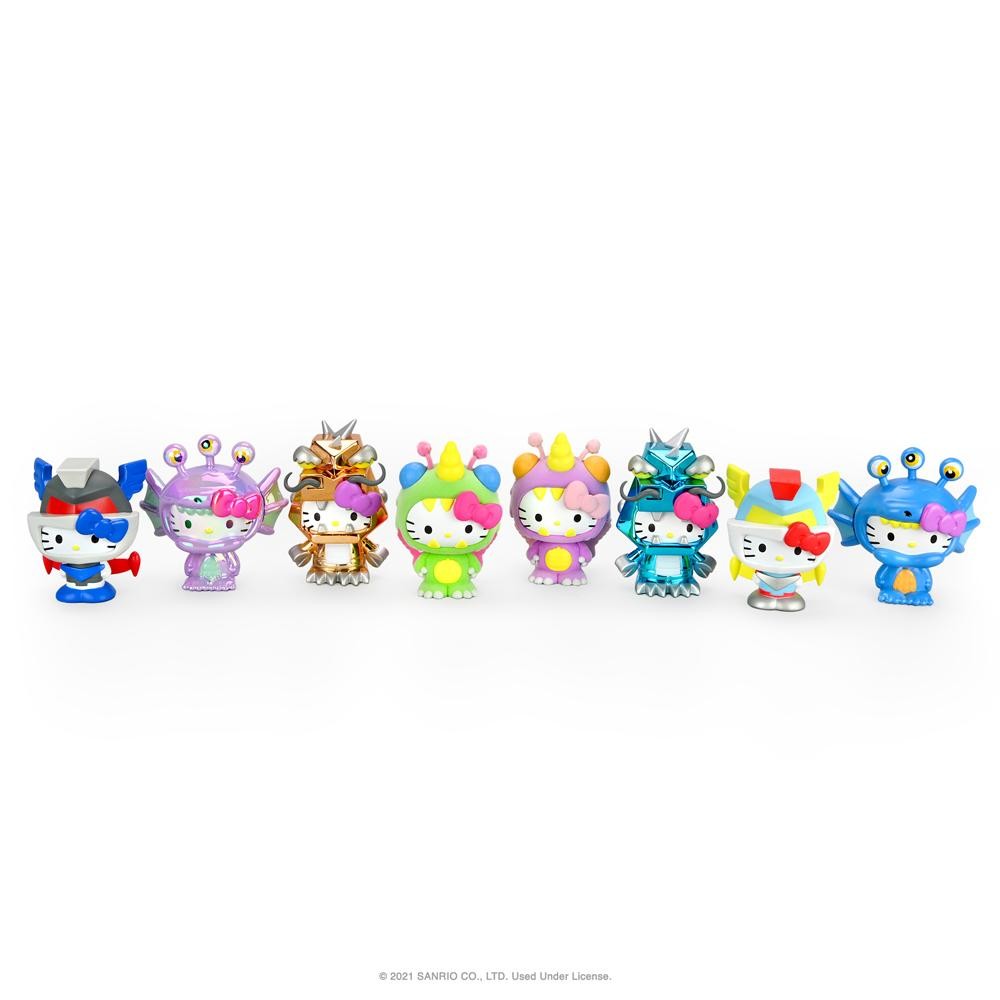 Hello Kitty - Hello Kitty Kaiju 3" Collectible Vinyl Figures - kidrobot x Sanrio - Unibee, Green (Kidrobot) photo 7