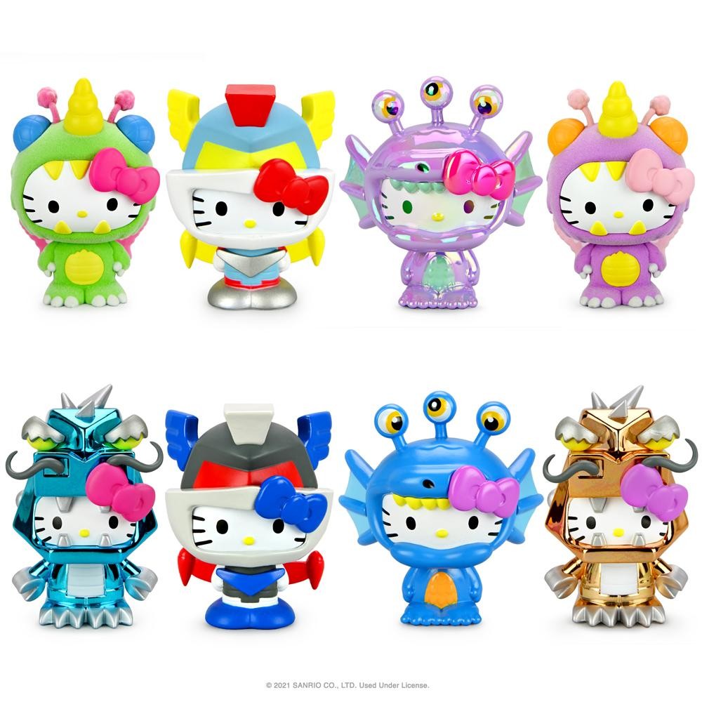 Hello Kitty - Hello Kitty Kaiju 3" Collectible Vinyl Figures - kidrobot x Sanrio - Unibee, Green (Kidrobot) photo 8