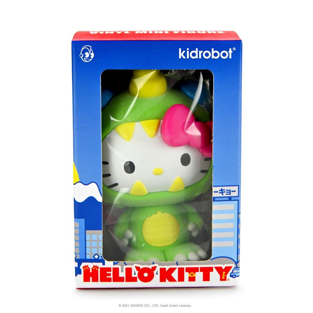 Hello Kitty - Hello Kitty Kaiju 3" Collectible Vinyl Figures - kidrobot x Sanrio - Unibee, Green (Kidrobot) photo 10