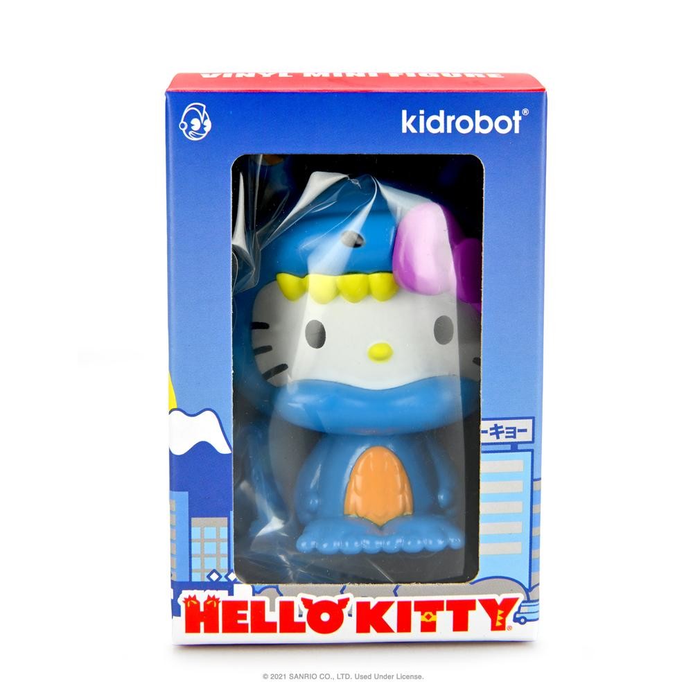 Hello Kitty - Hello Kitty Kaiju 3" Collectible Vinyl Figures - kidrobot x Sanrio - Aquados, Blue Wave (Kidrobot) photo 10
