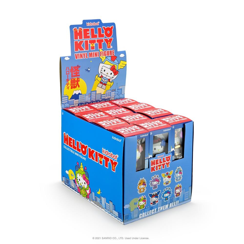 Hello Kitty - Hello Kitty Kaiju 3" Collectible Vinyl Figures - kidrobot x Sanrio - Mechazoar, Knight (Kidrobot) photo 5