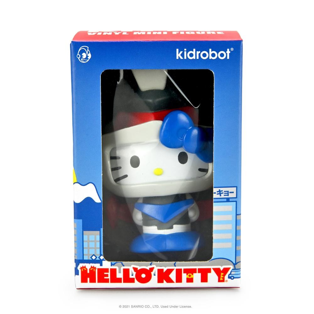 Hello Kitty - Hello Kitty Kaiju 3" Collectible Vinyl Figures - kidrobot x Sanrio - Mechazoar, Knight (Kidrobot) photo 12