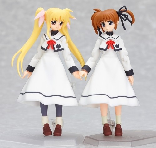Mahou Shoujo Lyrical Nanoha A's - Mahou Shoujo Lyrical Nanoha A's Portable - The Battle of Aces - Takamachi Nanoha - Yuuno Scrya - Figma (#SP-007) - School Uniform (Max Factory)