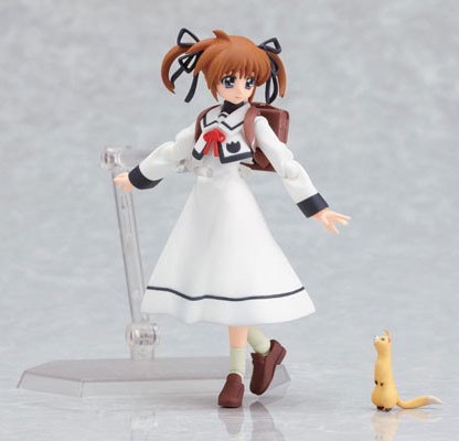 Mahou Shoujo Lyrical Nanoha A's - Mahou Shoujo Lyrical Nanoha A's Portable - The Battle of Aces - Takamachi Nanoha - Yuuno Scrya - Figma (#SP-007) - School Uniform (Max Factory) photo 4