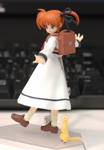 Mahou Shoujo Lyrical Nanoha A's - Mahou Shoujo Lyrical Nanoha A's Portable - The Battle of Aces - Takamachi Nanoha - Yuuno Scrya - Figma (#SP-007) - School Uniform (Max Factory) photo 9