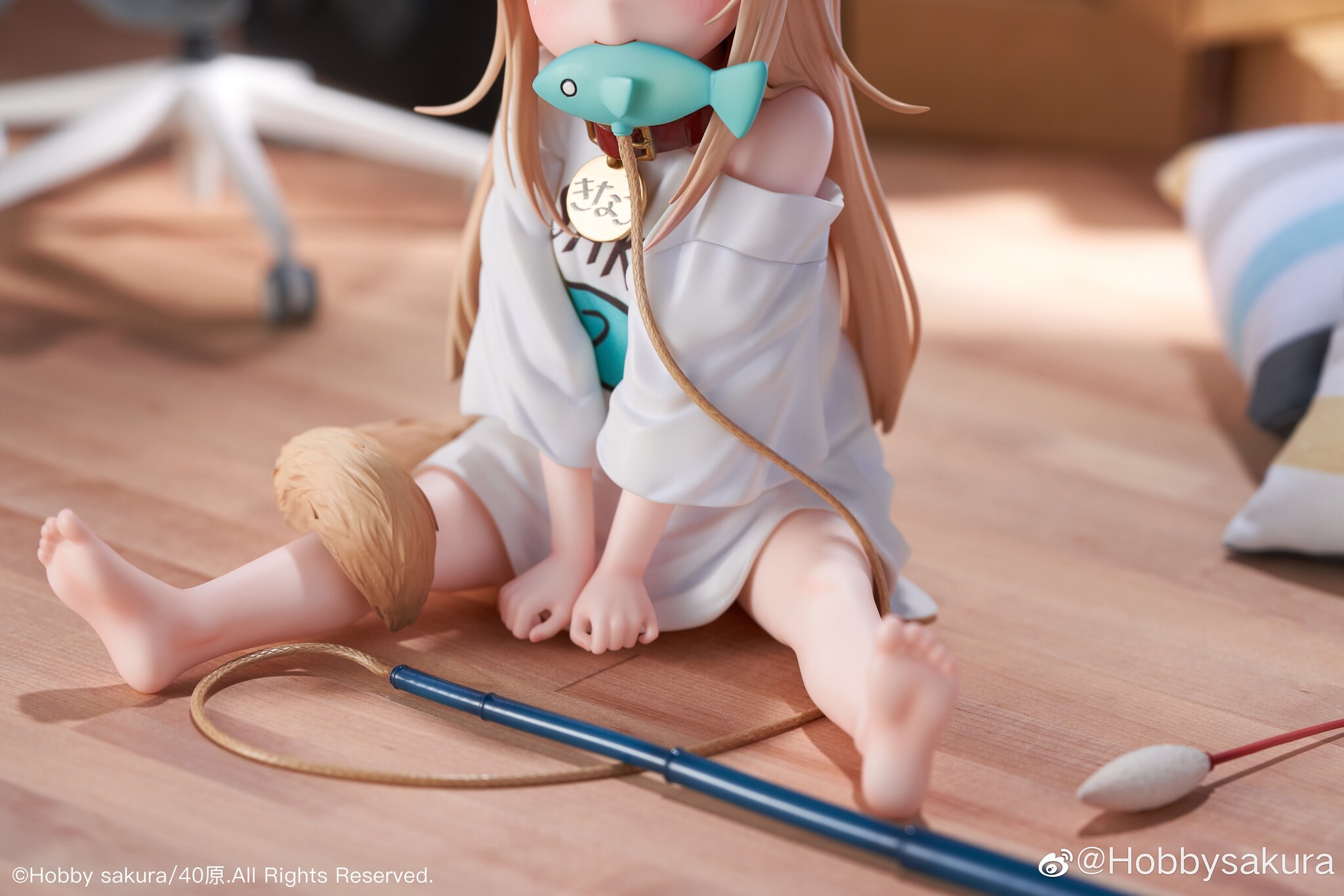 Uchi no Neko ga Onnanoko de Kawaii - Kinako - 1/6 - Osuwari Osakana ver. (Hobby Sakura) photo 3