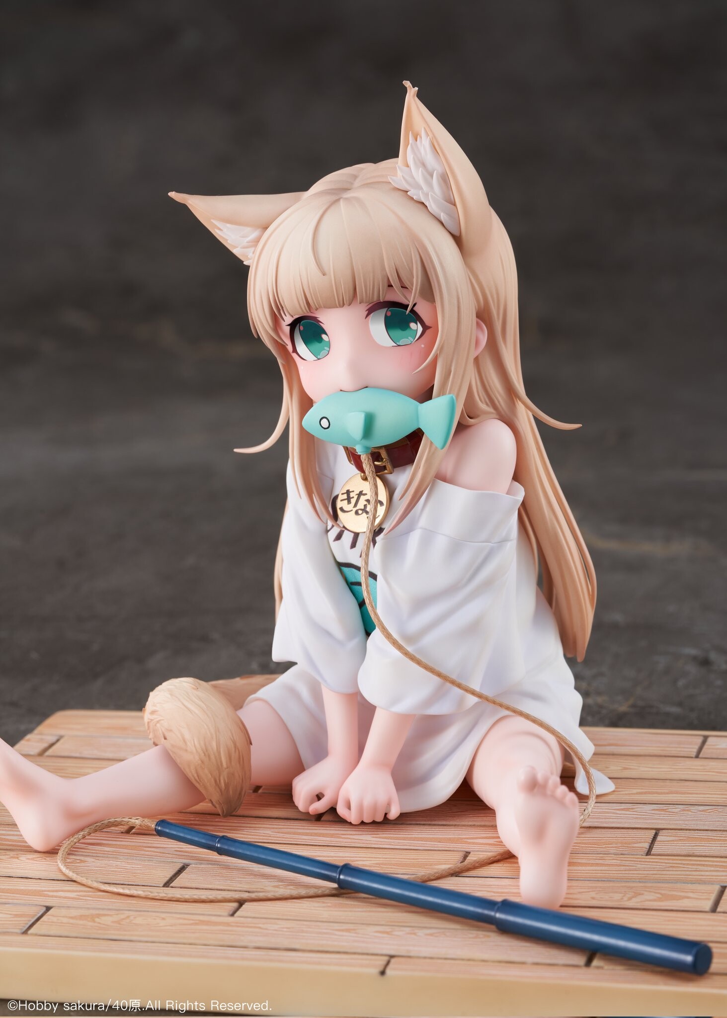 Uchi no Neko ga Onnanoko de Kawaii - Kinako - 1/6 - Osuwari Osakana ver. (Hobby Sakura) photo 8