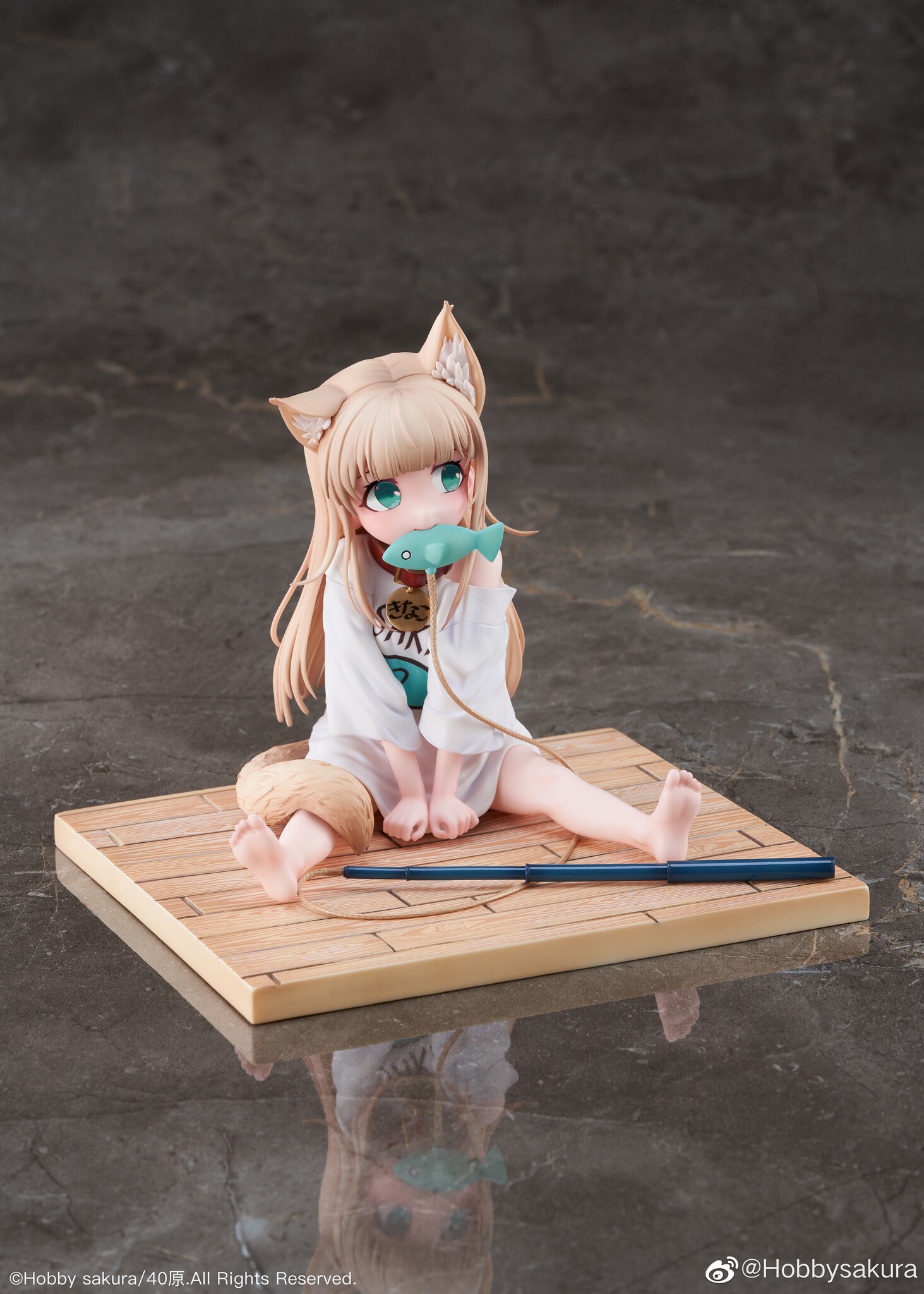 Uchi no Neko ga Onnanoko de Kawaii - Kinako - 1/6 - Osuwari Osakana ver. (Hobby Sakura) photo 13