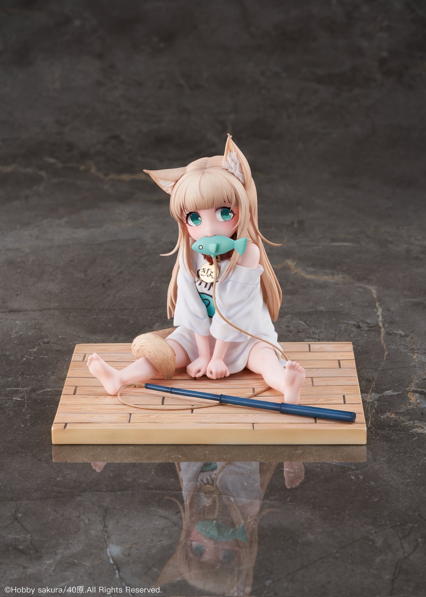 Uchi no Neko ga Onnanoko de Kawaii - Kinako - 1/6 - Osuwari Osakana ver. (Hobby Sakura) photo 14