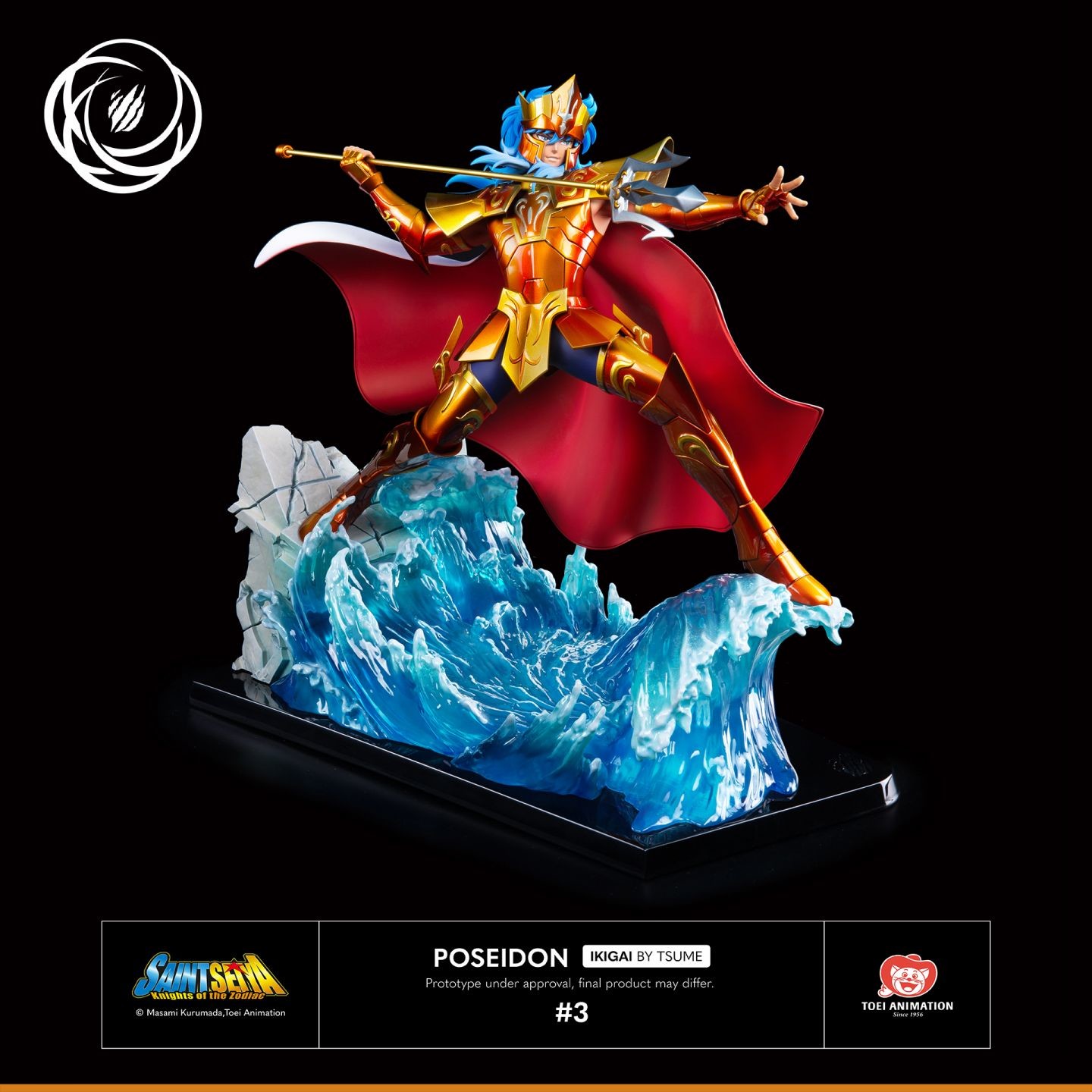 Saint Seiya - Kaiou Poseidon - Ikigai  (#3) - 1/6 - Regular Edition (Tsume)