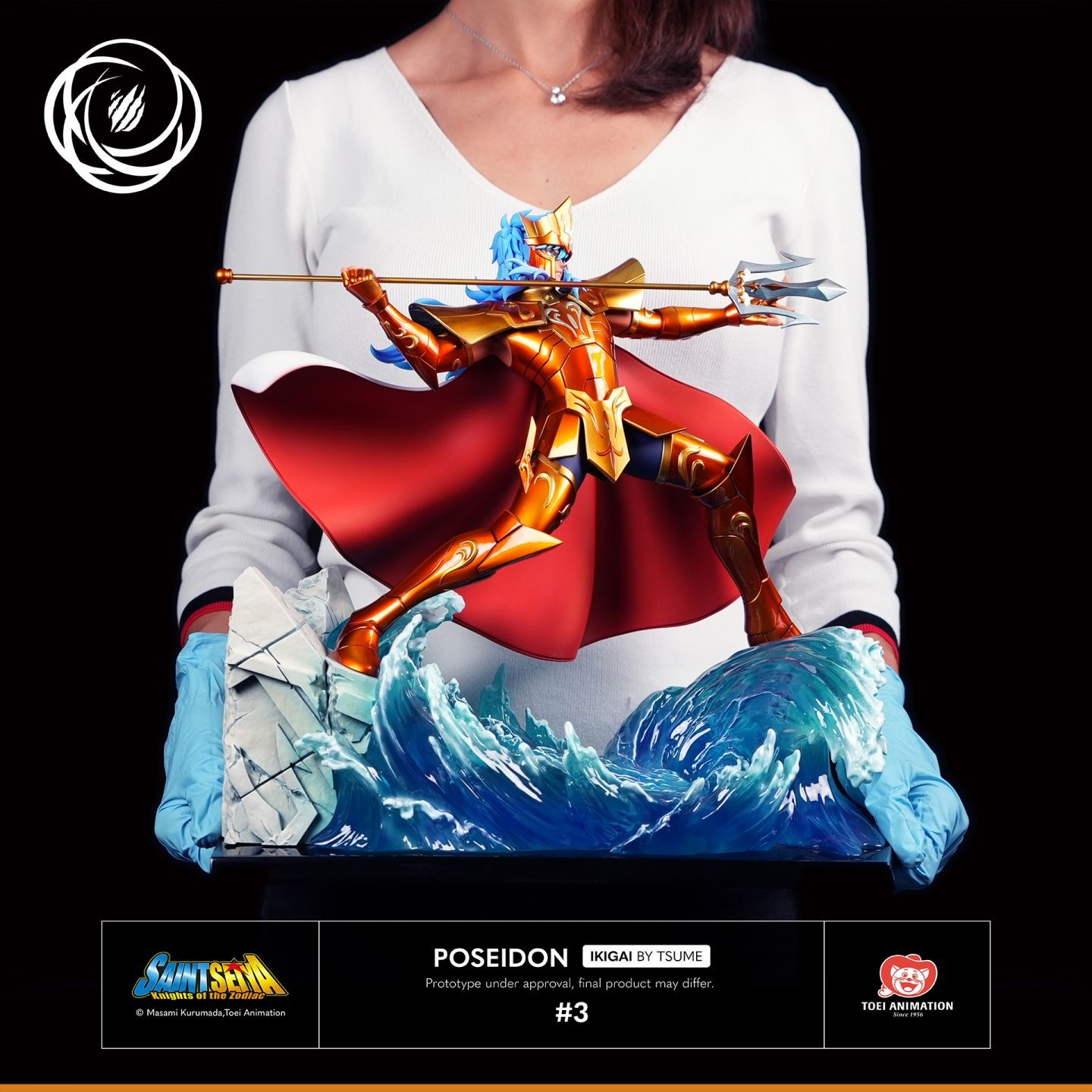 Saint Seiya - Kaiou Poseidon - Ikigai  (#3) - 1/6 - Regular Edition (Tsume) photo 3