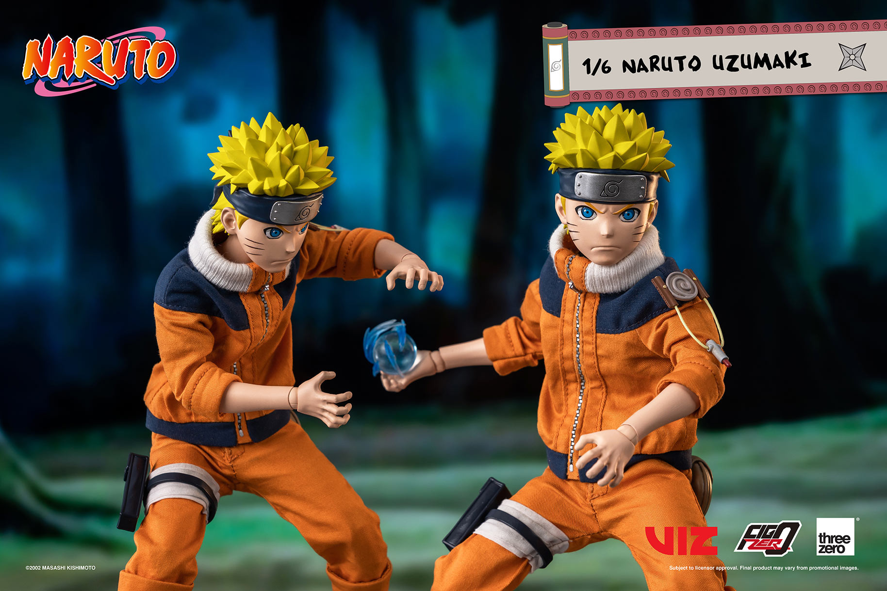 Naruto - Uzumaki Naruto - FigZero - 1/6 (ThreeZero)