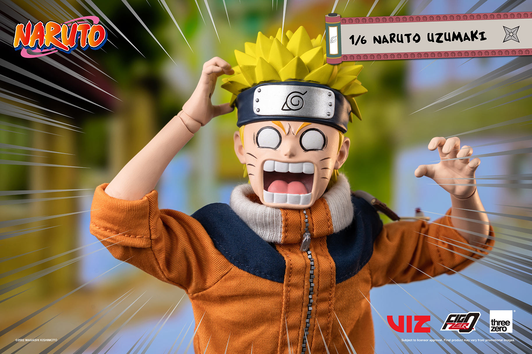 Naruto - Uzumaki Naruto - FigZero - 1/6 (ThreeZero)