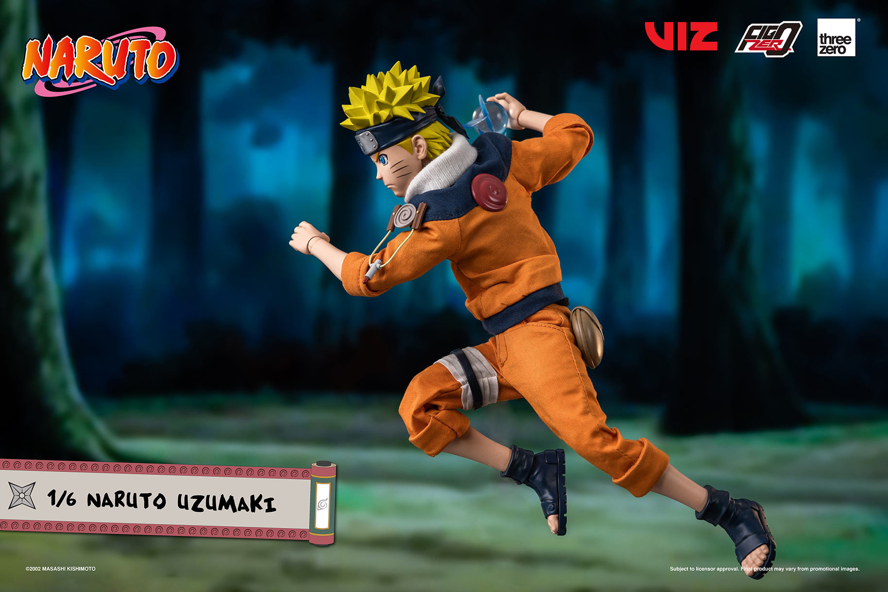 Naruto - Uzumaki Naruto - FigZero - 1/6 (ThreeZero)